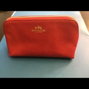 Coach makeup bag